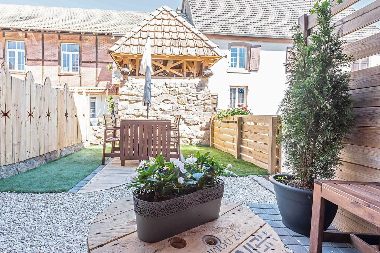 Domaine La Grange Ungersheim - Gite La Grange 5 Etoiles Exterior foto
